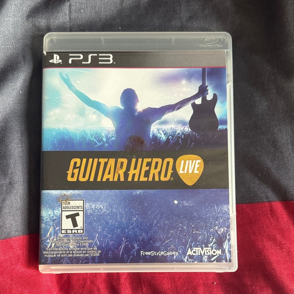 Guitar Hero Live for PS3 - Black